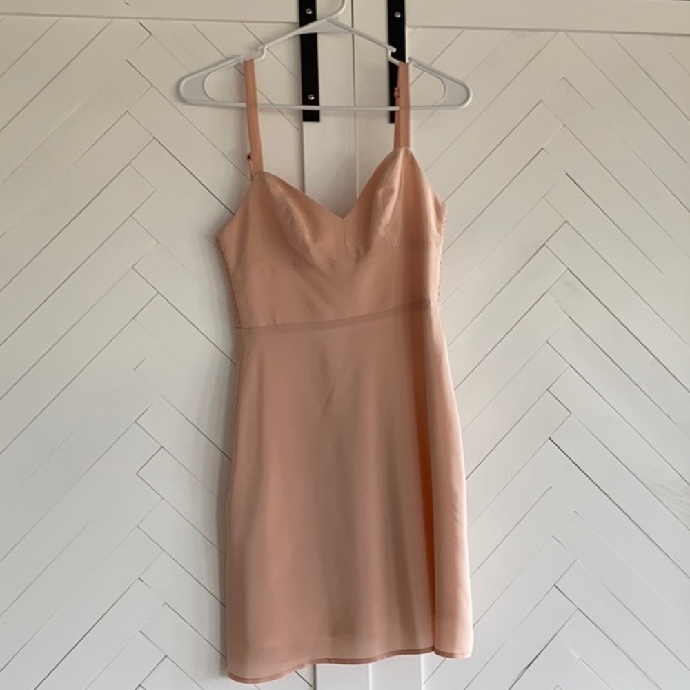 Amanda uprichard ballet pink Ali dress size XS